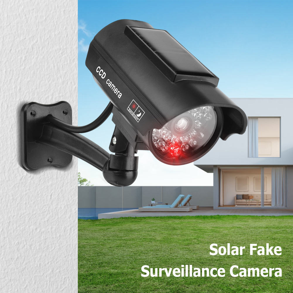 Outdoor Solar Simulation Camer - огляд і ціна Fake Camera Dummy