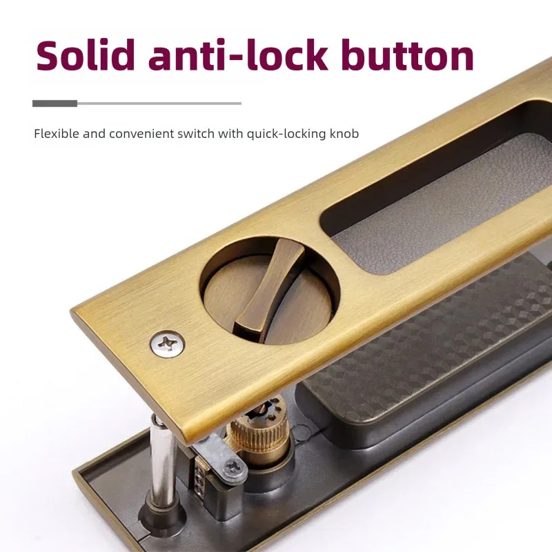 Heavy-Duty Black Sliding Door  - огляд і ціна Home Security Locks For Doors