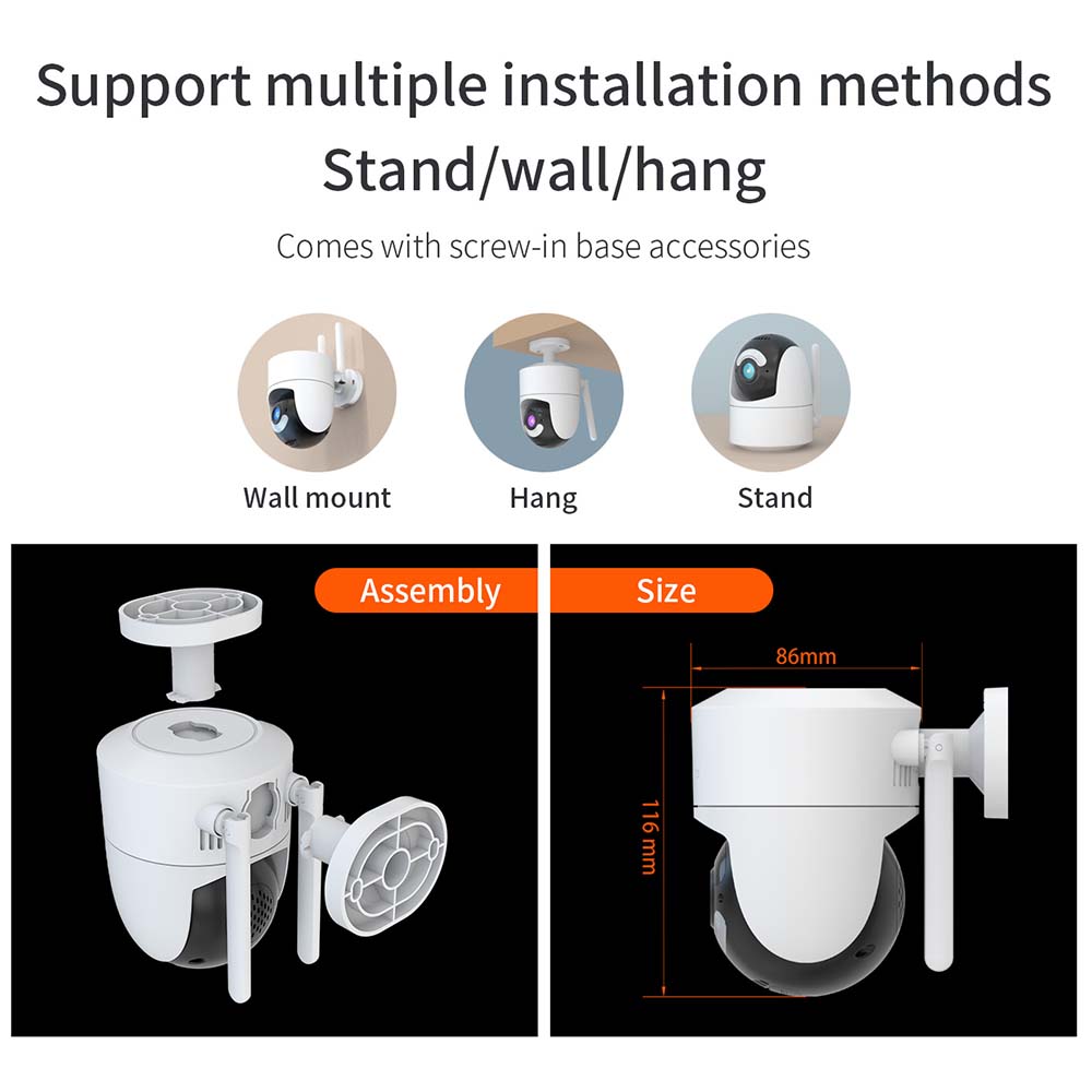 Tuya IP Camera 5G WIFI 6MP Ale - огляд і ціна Home Security Google Camera