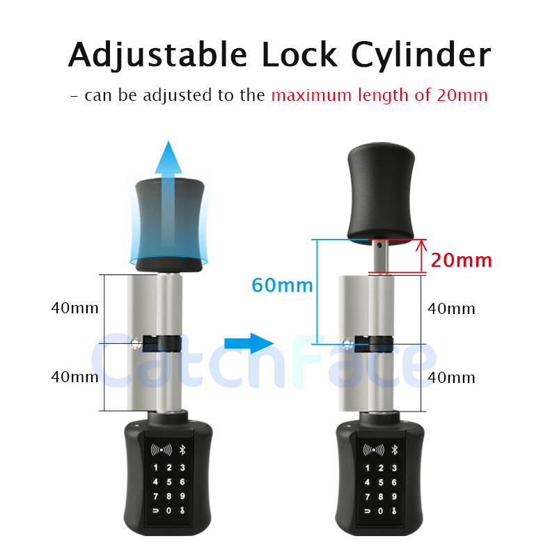 TTlock Bluetooth Smart Cylinde - огляд і ціна Home Security Keypad