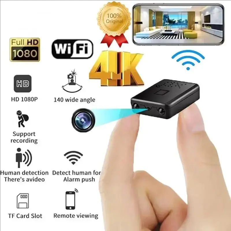 XD Mini Camera Full HD 4K WiFi - огляд і ціна Home Security Tech