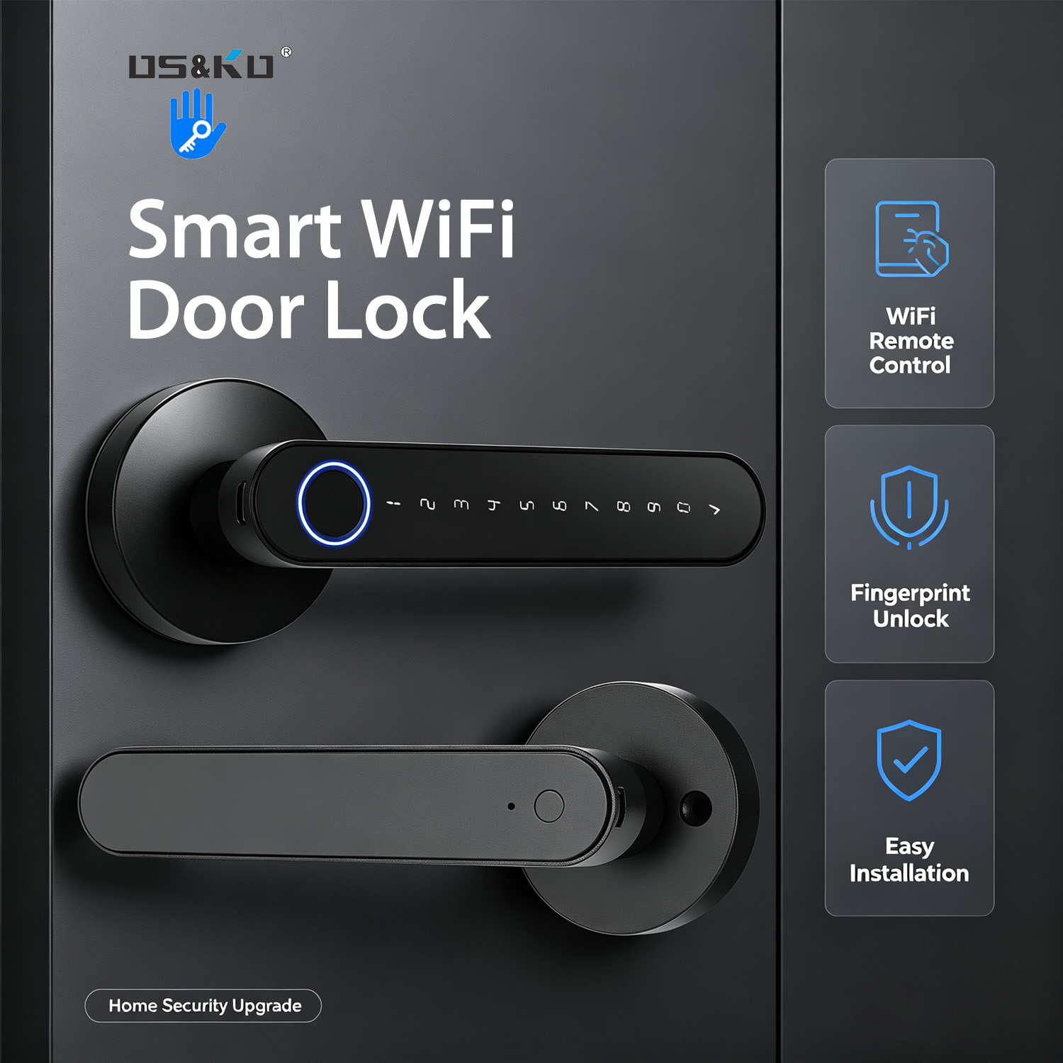 TTLock Smart Digital Door Lock - огляд і ціна Home Security Keypad