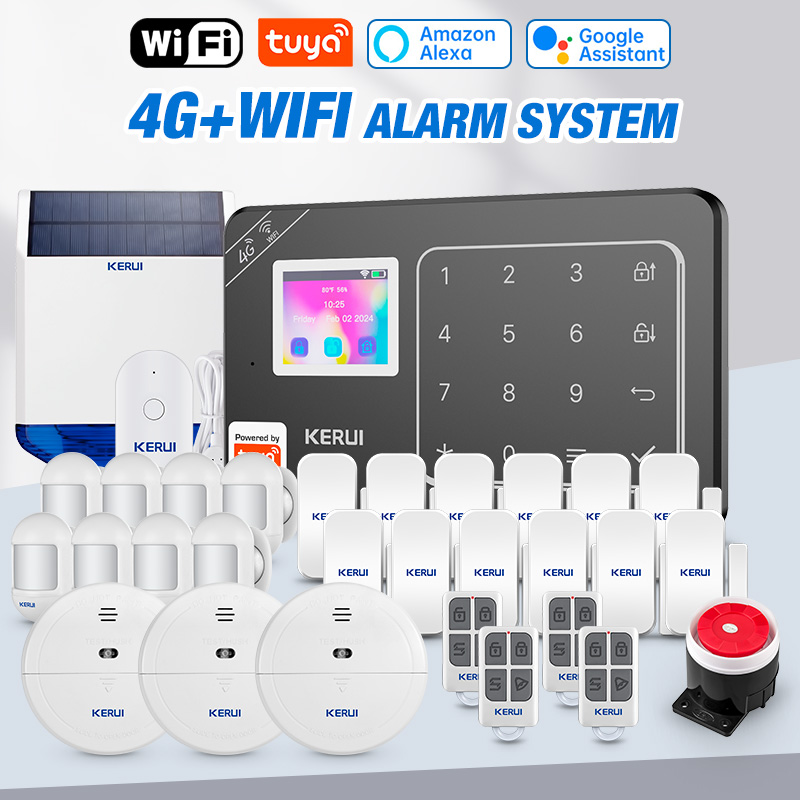KERUI GSM 4G WiFi Alarm Securi - огляд і ціна Sim Gsm Alarm