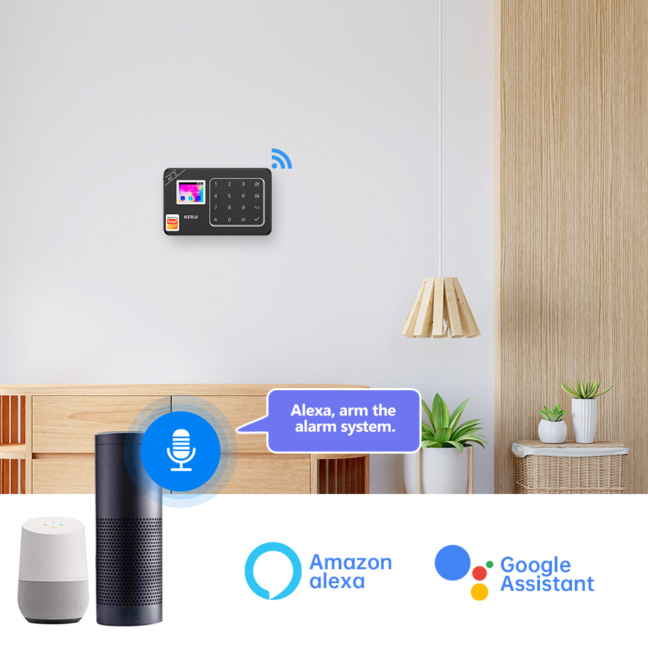 KERUI GSM 4G WiFi Alarm Securi - огляд і ціна Sim Gsm Alarm