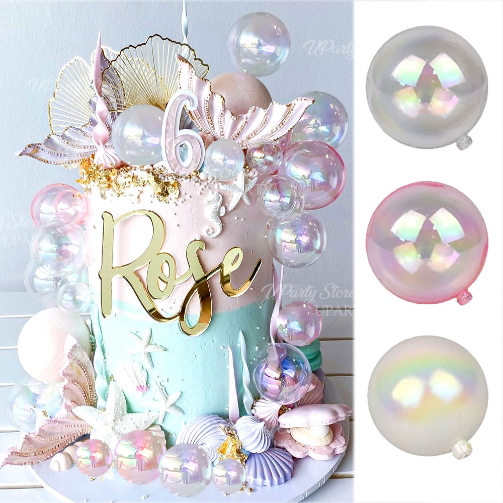 10/50pcs Iridescent Balls Cake - огляд і ціна Home Security Laser